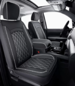 Custom Fit Waterproof Leather Full Coverage Seat Covers for 2015-2023 Ford F-150 | 2017-2023 Ford F-250 F-350 F-450 Super Duty