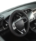 Universal 15-Inch Car Steering Wheel Cover for Ford Models - Image 2