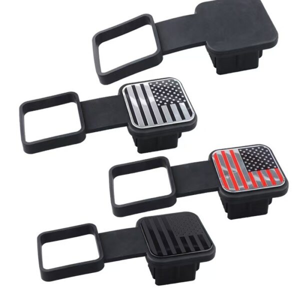 2-Inch Trailer Hitch Receiver Cover Dust Plug for Pickup Trucks