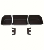 Rear Under Seat Storage Organizer Box for 2015-2025 Ford F-150 | 2017-2026 Ford F-250 F-350 F-450 Super Duty