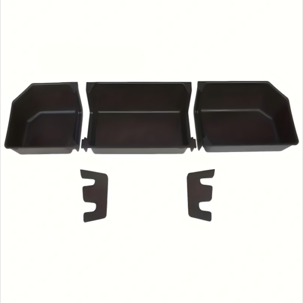 Rear Under Seat Storage Organizer Box for 2015-2025 Ford F-150 | 2017-2026 Ford F-250 F-350 F-450 Super Duty