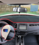 2015-2020 Ford F-150 Dashboard Cover Mat Anti-Glare Sunshade Pad Polyester Silicone Black RHD - Image 2